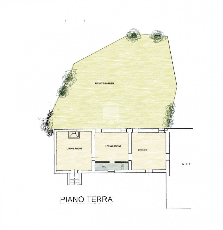 PROPONIAMO IN AFFITTO VILLA STORICA IN COLLINA all’interno di un prestigioso complesso rinascimen...