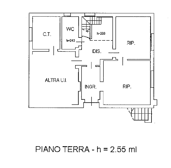 GUIZZA: Casa singola disposta su piano terra e primo con giardino privato; si compone di doppio i...