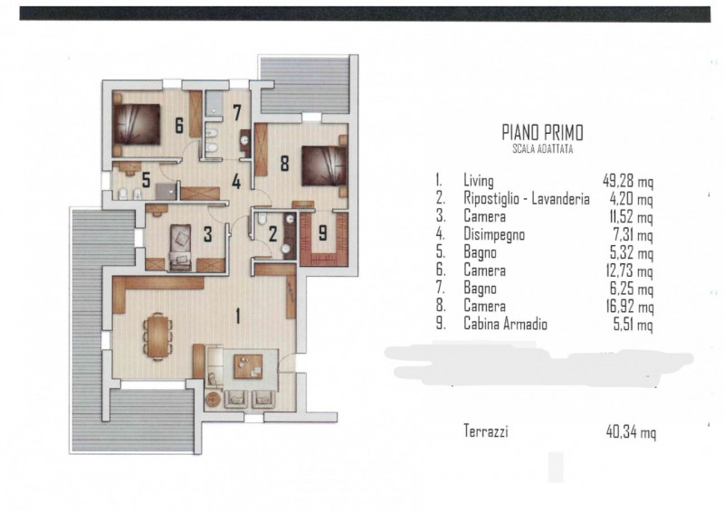Cittadella, in zona residenziale comoda ai servizi, vi proponiamo un appartamento in costruzione,...