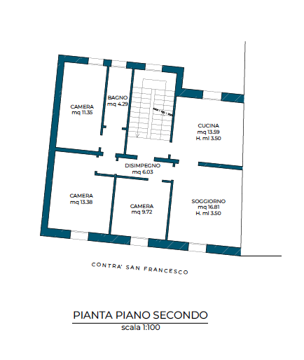 VICENZA CENTRO - SAN MARCO: siamo a proporre appartamento tricamere, un servizio al piano secondo...