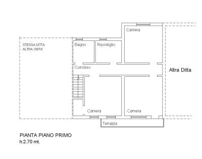 Rif. A.A.294-161

Vendita all'asta - porzione di fabbricato su 2 piani con accessori e terreno in...