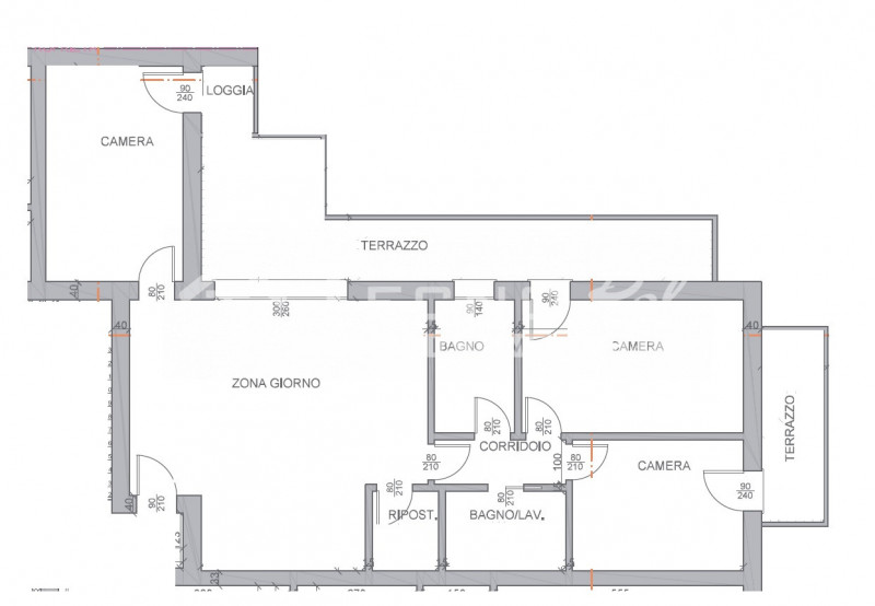 CAMPOSAMPIERO - Su palazzina di sole cinque unità proponiamo ultimo appartamento posto al primo p...