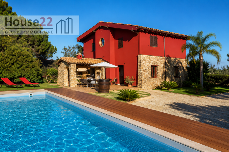 PROVINCIA DI TRAPANI - SICILIA. Nel cuore della splendida Sicilia elegante villa indipendente. Qu...