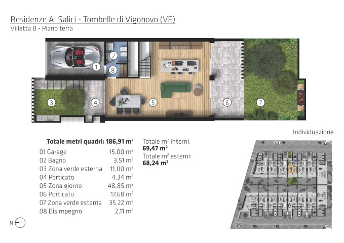 Villa a schiera 140 mq calpestabili €. 300.000 zona centrale comoda a tutti i servizi.

A pochi K...