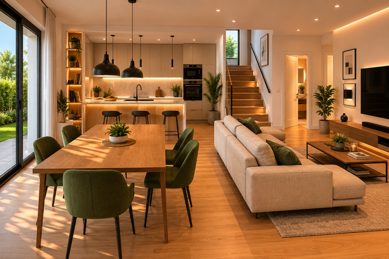 Proponiamo in vendita, nel comune di Zero Branco, una splendida casa a schiera porzione di testa ...