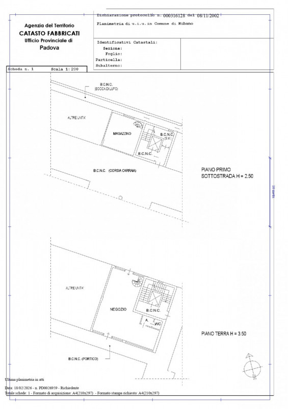 In una zona dinamica e ben servita di Sarmeola di Rubano, proponiamo un’interessante opportunità ...