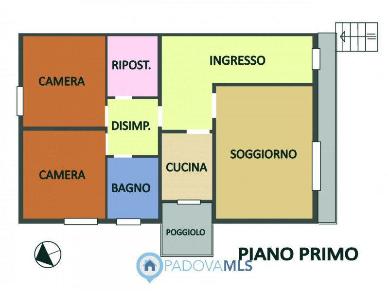 Immobile in esclusiva al Gruppo Padova MLS
NOVENTA PADOVANA Centro. Proponiamo un luminoso appart...