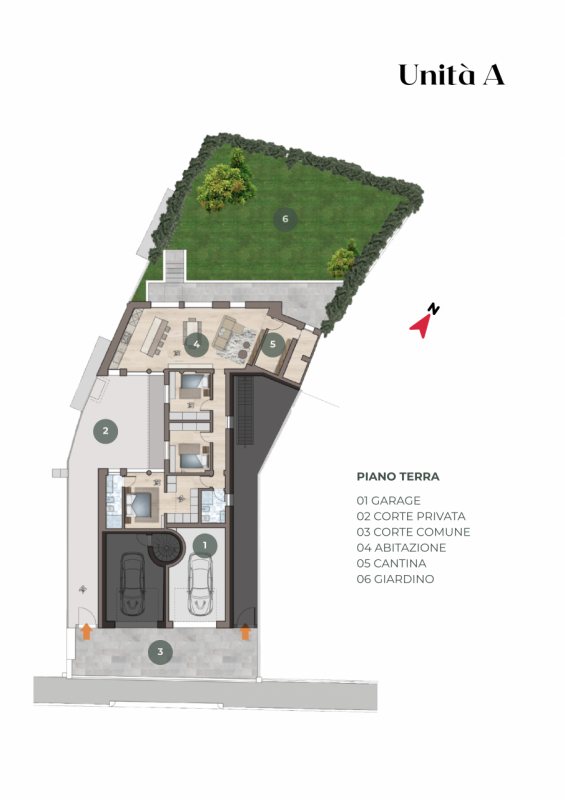 Viale Trieste - Porzione di bifamiliare completamente ristrutturata da zero, in un edificio di nu...