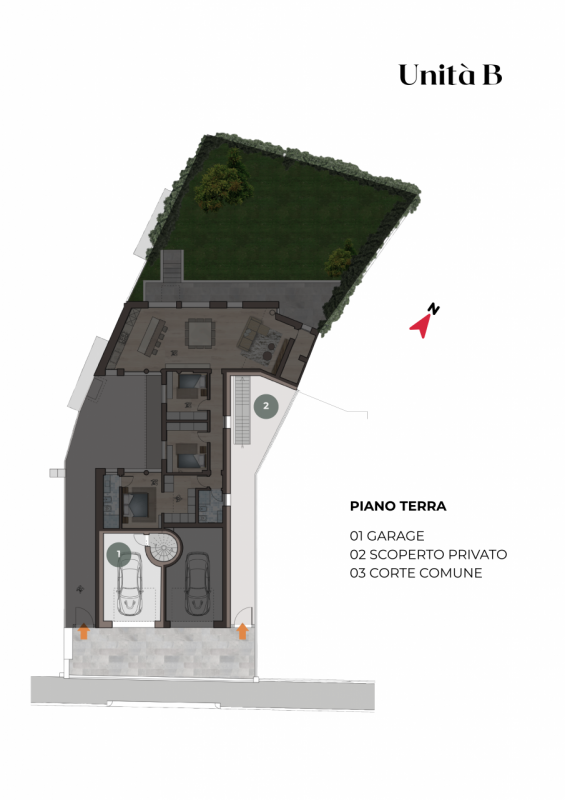 Viale Trieste - Porzione di bifamiliare indipendente con terrazzo e garage Viale Trieste - Porzio...