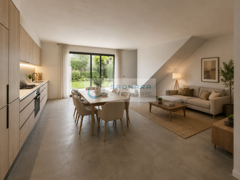 Legnaro - In contesto residenziale tranquillo e moderno, proponiamo porzione centrale di nuova co...