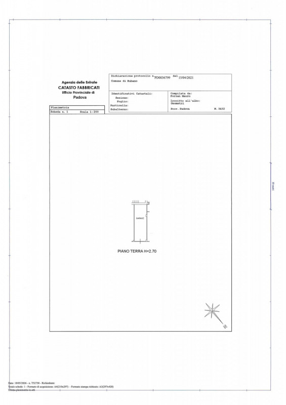 In una delle zone residenziali più apprezzate di Rubano, in posizione comoda ai principali serviz...