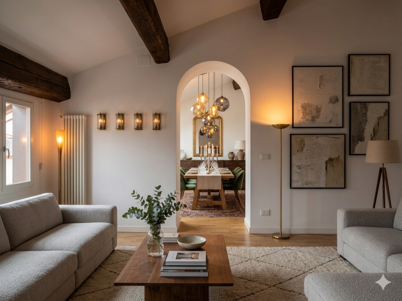 Nel cuore della Vicenza più nobile, all’interno di un prestigioso palazzo d'epoca servito da asce...