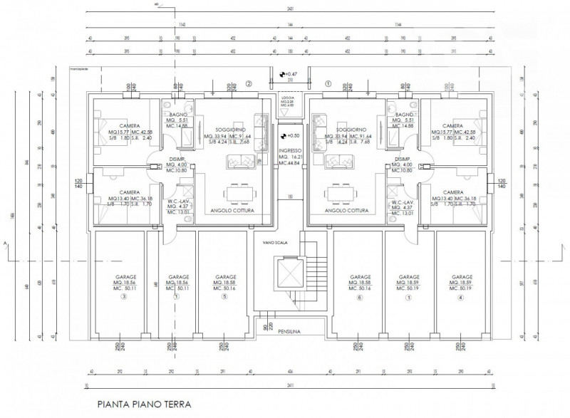 Disponibili nuovi appartamenti al piano terra dotati di giardino privato e 2 stanze da letto. 
Co...