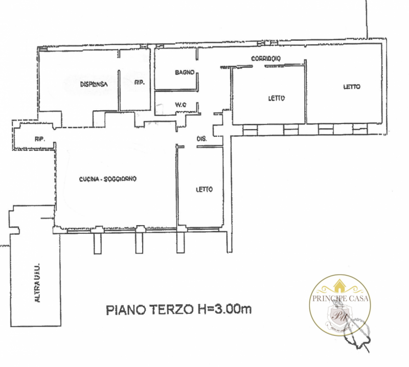 Proponiamo in vendita luminoso appartamento situato al terzo piano di una palazzina moderna servi...