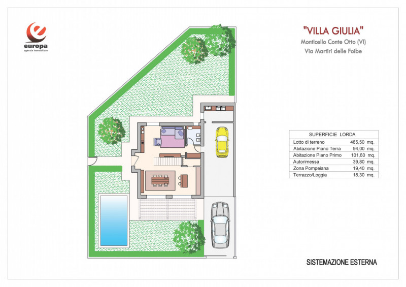 A CAVAZZALE , nel cuore della zona residenziale più esclusiva e ambita di Cavazzale, nasce "Villa...