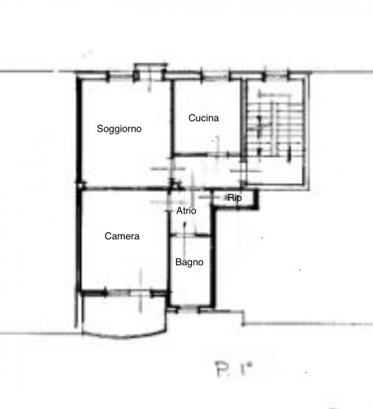 BICAMERE AL PRIMO PIANO CON GARAGE 

Trattative riservate presso Sogno immobiliare via Marconi, 2...