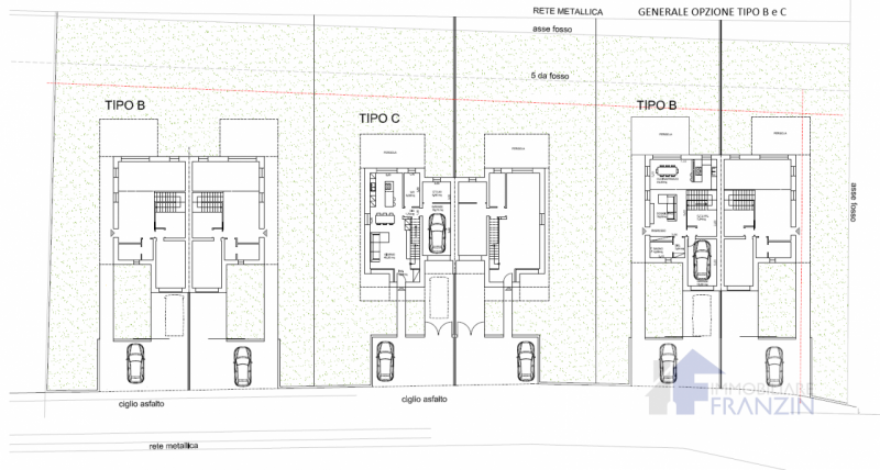 A Cà Tron di Roncade in Via Burano 10, proponiamo 3 bi-ville di prossima realizzazione, tutte con...