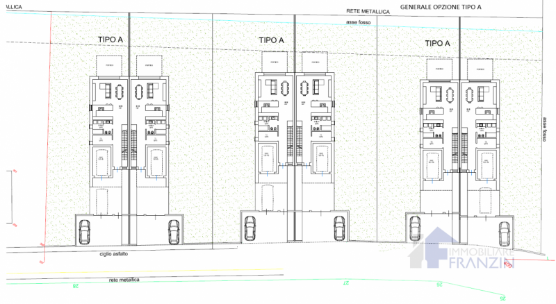 A Cà Tron di Roncade in Via Burano 10, proponiamo 3 bi-ville di prossima realizzazione, tutte con...