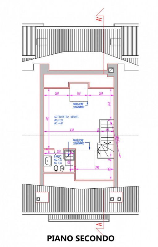 AMPIA TRIFAMILIARE A TAGGI €.285.000 - rif.GB050
Elegante porzione centrale con taverna, mansarda...