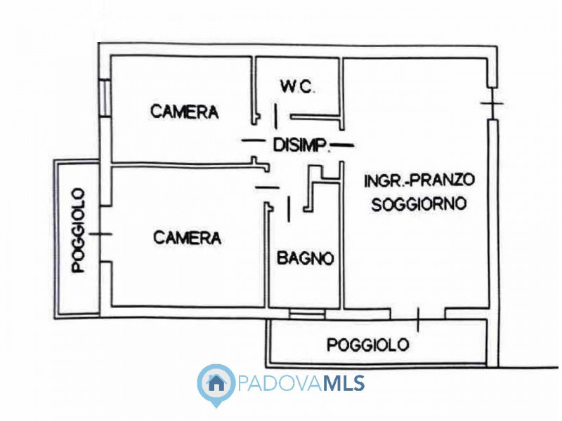 Immobile in esclusiva al Gruppo Padova MLS
Luminoso appartamento ultimo piano in piccola palazzin...