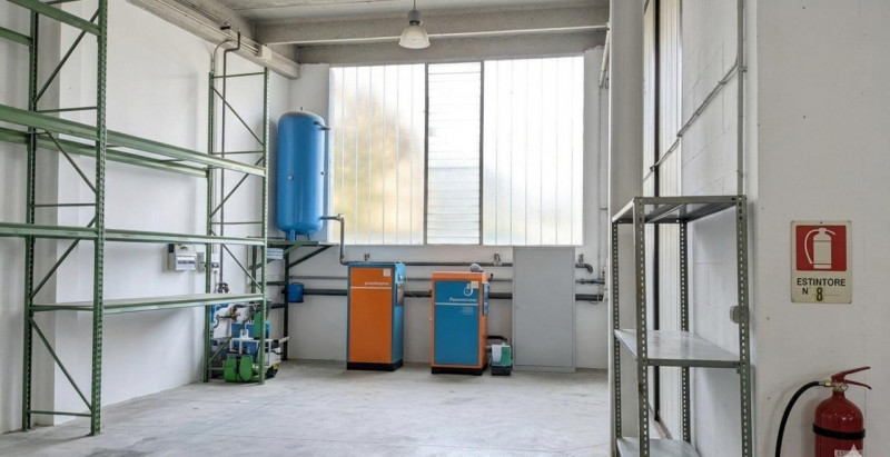 CALDOGNO: AFFITTASI PORZIONE DI CAPANNONE INDUSTRIALE SINGOLO di mq 850 circa H 5,50 sotto trave,...