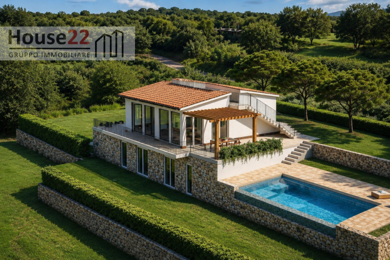 CAPOLIVERI - LIVORNO - ISOLA D'ELBA. NUOVA VILLA situata nel cuore della splendida Capoliveri. 
C...