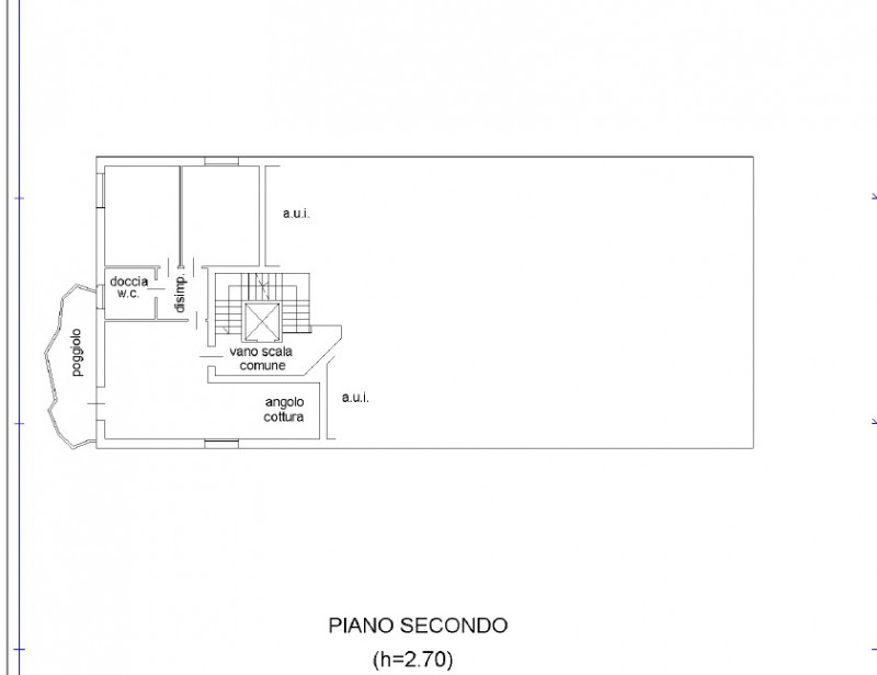 Proponiamo in vendita un appartamento trilocale situato al secondo piano di un moderno condominio...