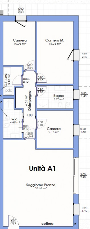 PREGANZIOL: FRAZIONE

In recente e piacevole zona residenziale, proponiamo in vendita appartament...