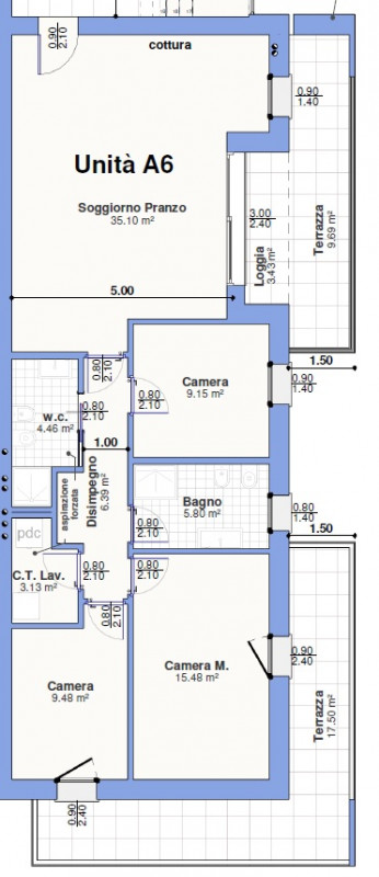 PREGANZIOL: FRAZIONE

In recente e piacevole zona residenziale, proponiamo in vendita appartament...
