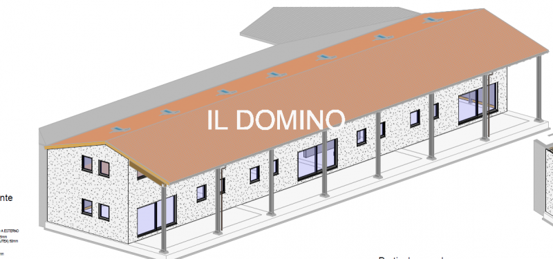 Nuova struttura indipendente in classe energetica A di 750mq divisa su 2 livelli, piano terra 370...