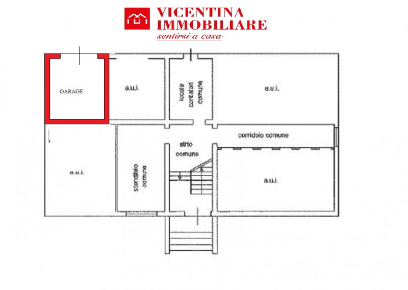 VICENZA OVEST: in contesto di solo6 unità abitative, proponiamo, curatissimo e ristrutturato BICA...