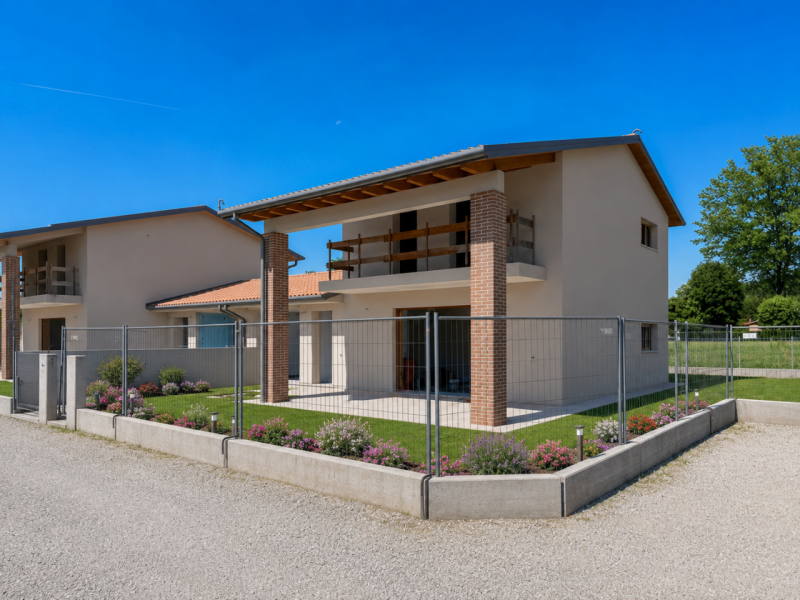 (Per INFO Vittorio 3517343301) Nuova bifamiliare indipendente in Classe A4 con ampio scoperto esc...
