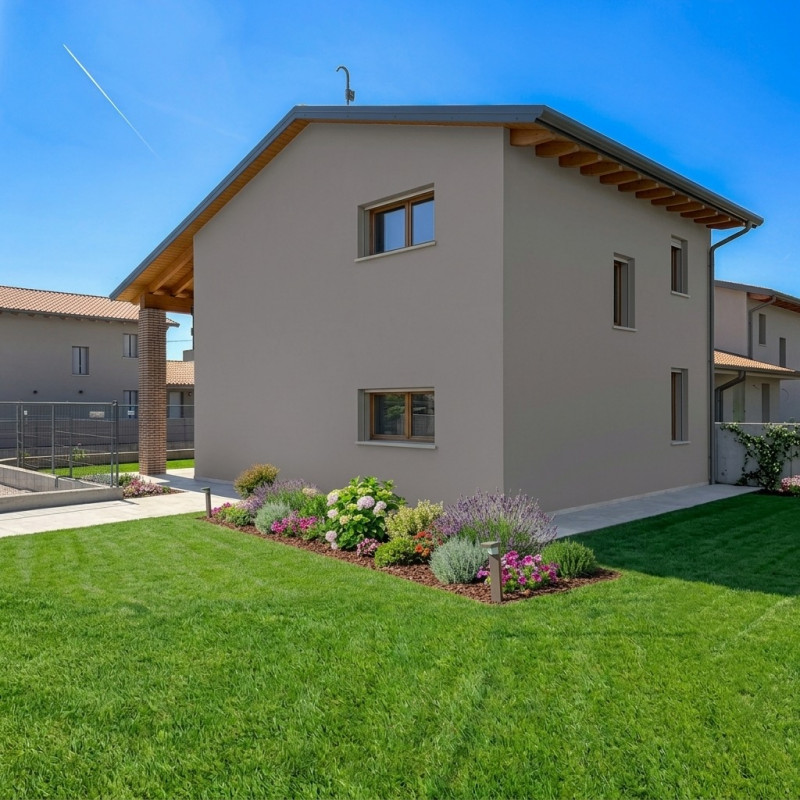 (Per INFO Vittorio 3517343301) Nuova bifamiliare indipendente in Classe A4 con ampio scoperto esc...