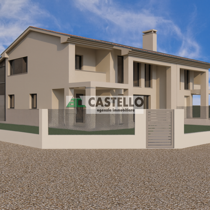 Campodarsego Reschigliano nuove porzioni di bifamiliare con ampio giardino e possibilità di terre...