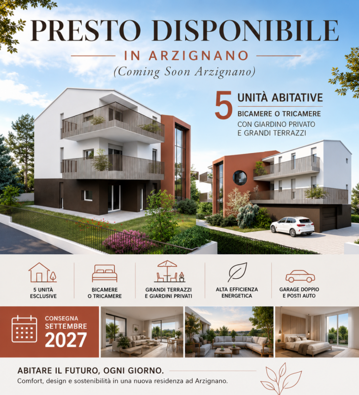 PRESTO DISPONIBILE AD ARZIGNANO – ZONA VILLAGGIO GIARDINO

A breve avrai la possibilità di prenot...