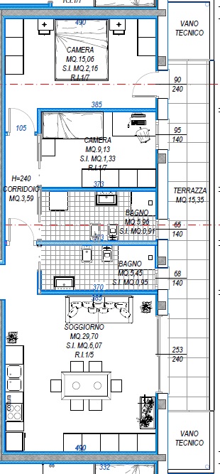 NUOVA COSTRUZIONE ISTRANA - APPARTAMENTO SECONDO PIANO 2 CAMERE CON TERRAZZO RIF. "AVI2"

L'agenz...