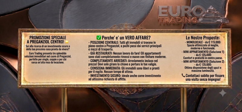 OCCASIONE IMPERDIBILE A PREGANZIOL CENTRO! 

Sei alla ricerca di un investimento sicuro o della t...