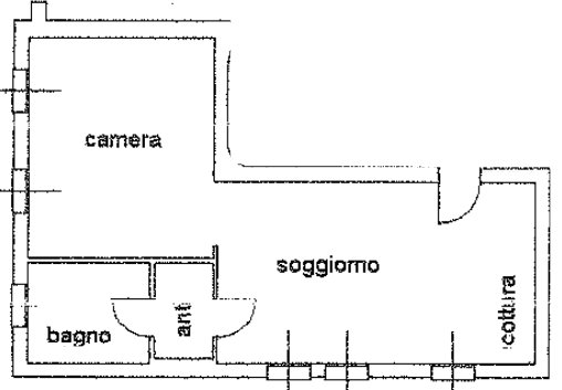 NOVENTA - OLTREBRENTA - appartamento MINI di generose dimensioni al primo e ultimo piano ARREDATO...
