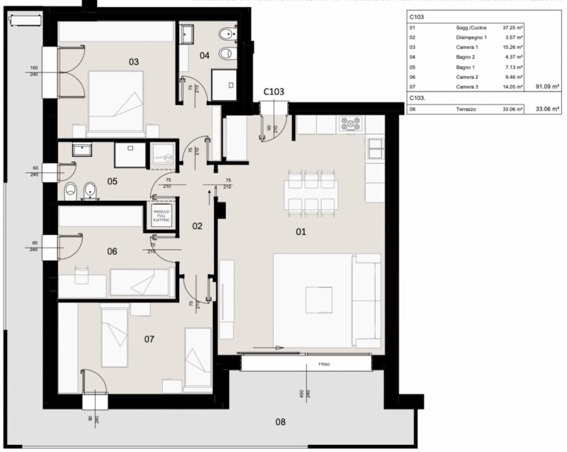 Stai cercando un NUOVO APPARTAMENTO TRICAMERE CON TERRAZZO ABITABILE IN CLASSE A4?

Approfitta de...