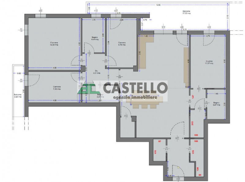 Padova Zona Stanga Ampio appartamento 3 camere completamente ristrutturato con terrazzo, posto au...