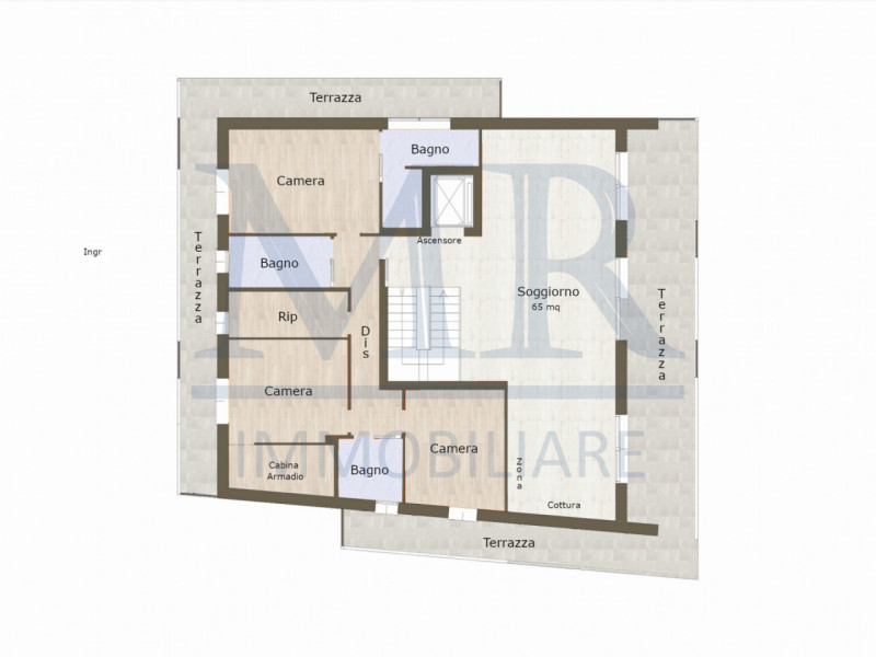 SELVAZZANO DENTRO - CASELLE
ATTICO - 3 CAMERE - RIF. MR170D4

In un bellissimo quartiere residenz...