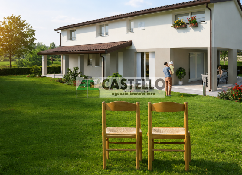 Nuove ville indipendenti in XLAM a Vigonza Pionca, moderne ed ecosostenibili, con ascensore inter...