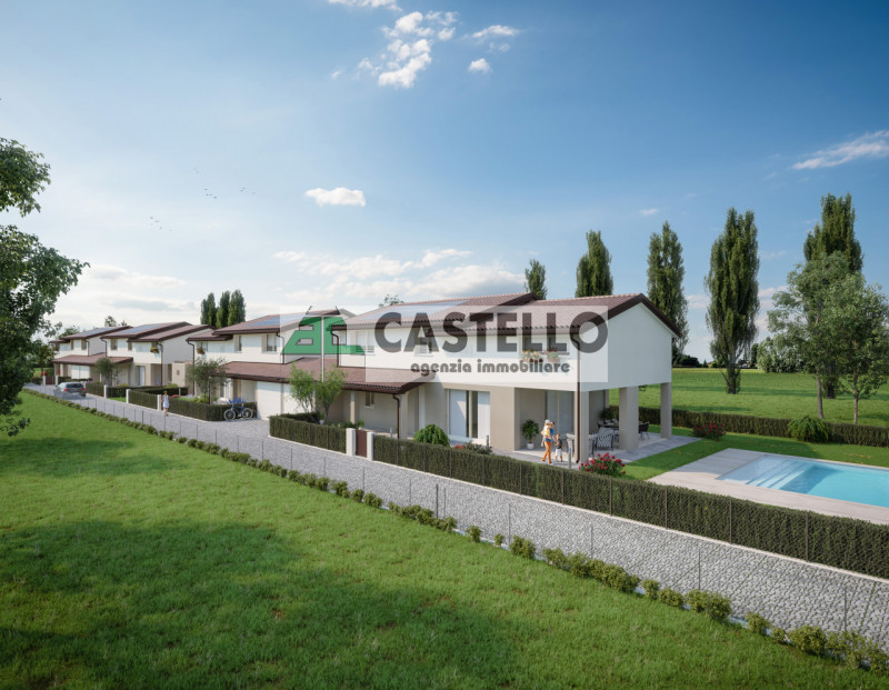 Nuove ville indipendenti in XLAM a Vigonza Pionca, moderne ed ecosostenibili, con ascensore inter...