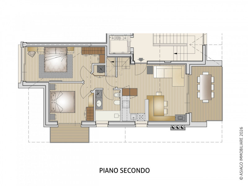 CHALET LA PERLA | ESCLUSIVO APPARTAMENTO CON SUITE RELAX TRA ASIAGO E GALLIO. Se stai cercando un...