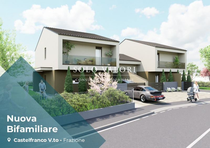 Rif. B493 – Per info: 340 2242606 Marco - 331 212 7142 Andrea

NUOVA BIFAMILIARE – Castelfranco V...