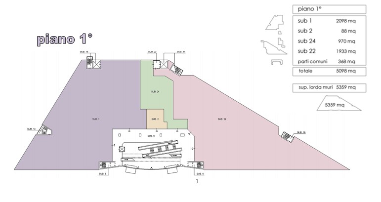 PORDENONE: VENDESI struttura di recente costruzione di 13.600 mq pronta ad accogliere cliniche pr...