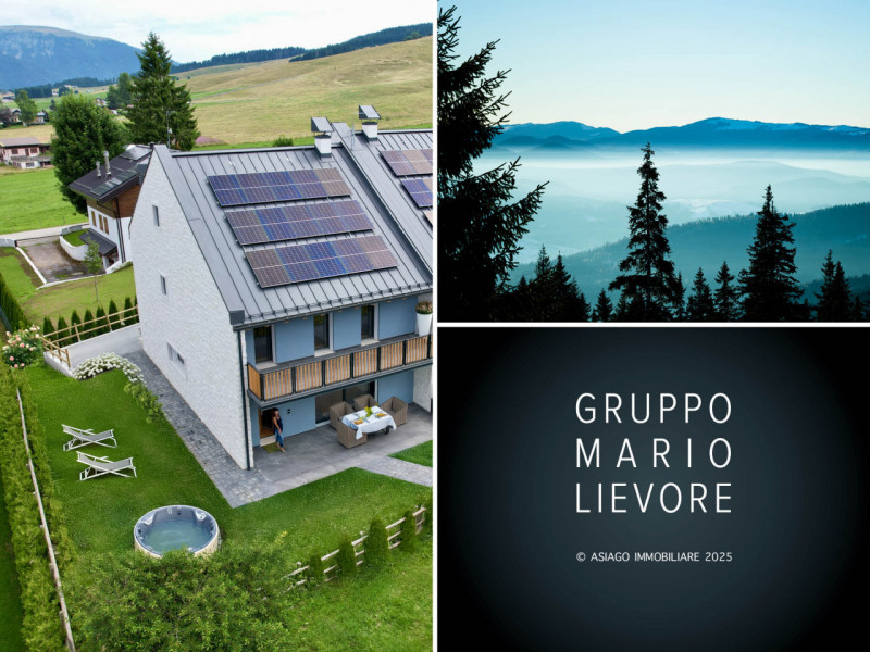 Ad Asiago, in prossimità del campo da golf, la nuova bifamiliare nel Villaggio Ekar è ultimata! E...