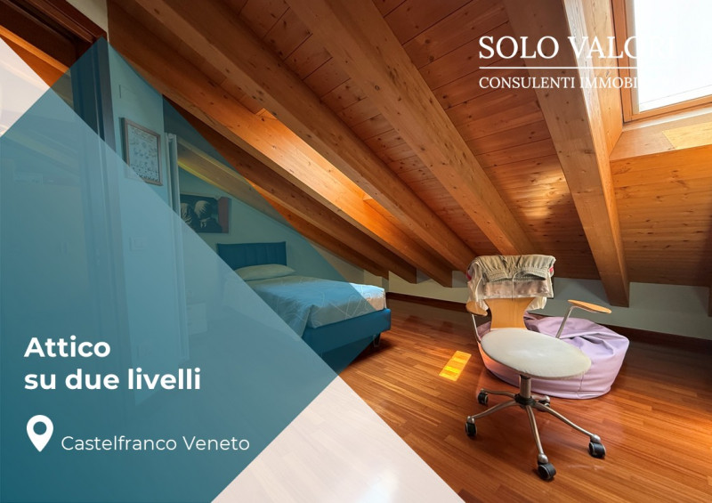 Rif. A953 (per info 331 2127142 Andrea)

ATTICO SU DUE LIVELLI – Castelfranco Veneto

In posizion...