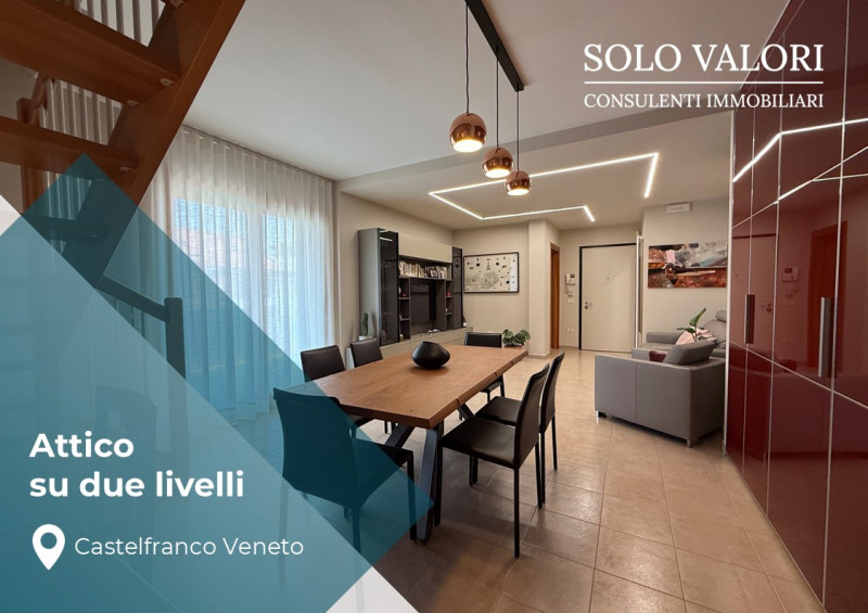 Rif. A953 (per info 331 2127142 Andrea)

ATTICO SU DUE LIVELLI – Castelfranco Veneto

In posizion...