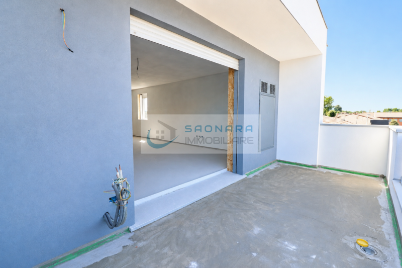 SAONARA: attico al piano secondo in un moderno complesso residenziale in costruzione composto da ...